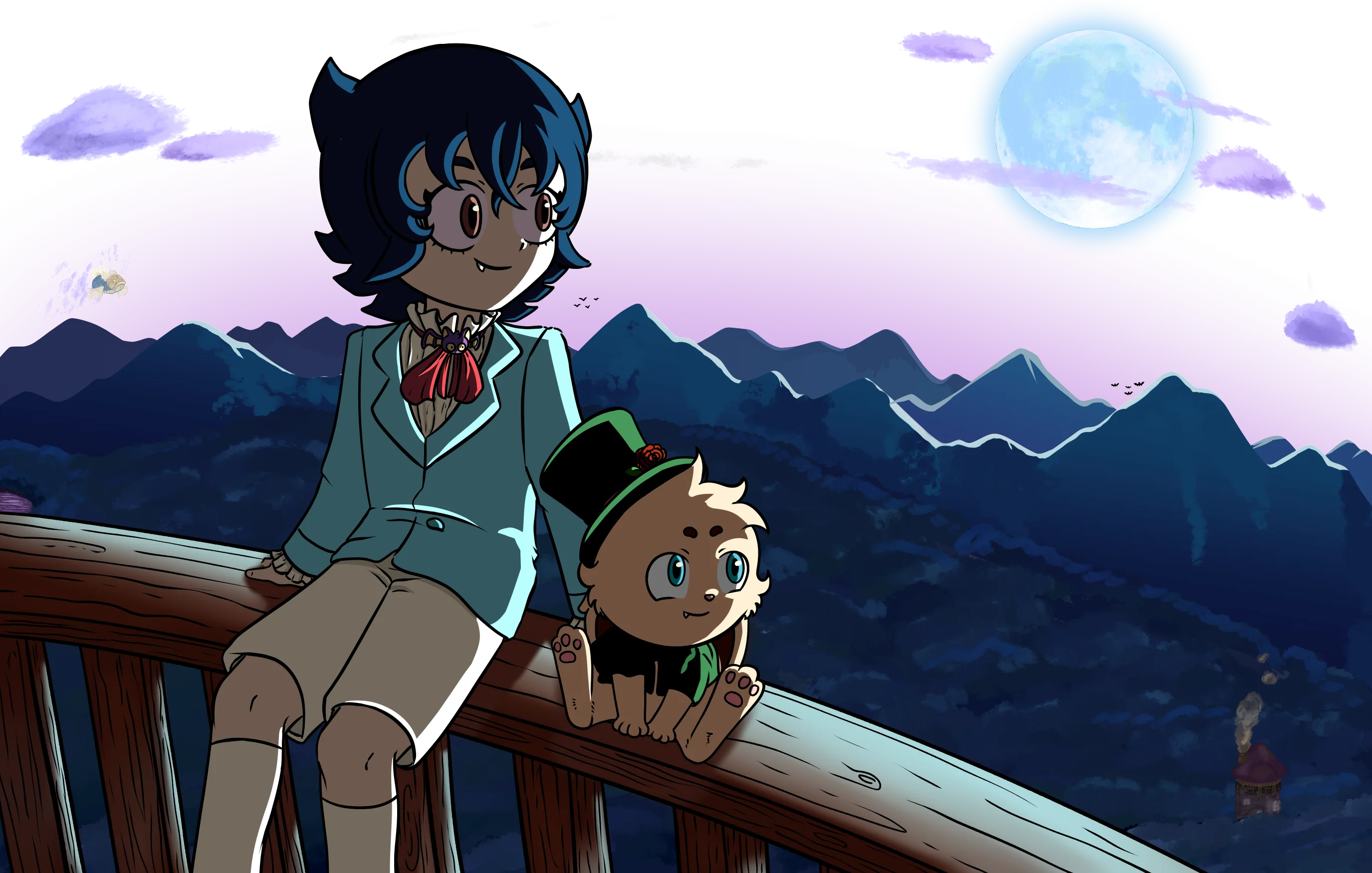 illustration Milo & Poppy